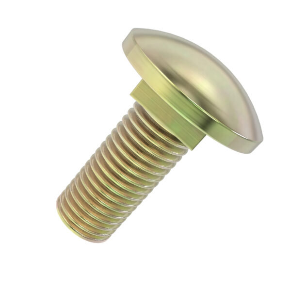 Carriage Bolt, M6 X 25