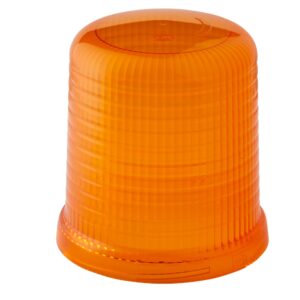 Lens, rotating beacon - yellow (amber)
