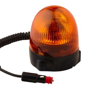 Halogen-Rotating Beacon - Rota Compact - 12V - yellow (amber)