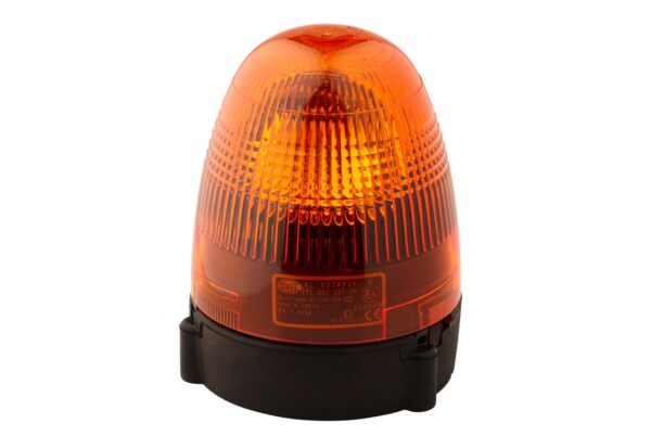 Halogen-Rotating Beacon - KL Rotafix - 12V - yellow (amber)