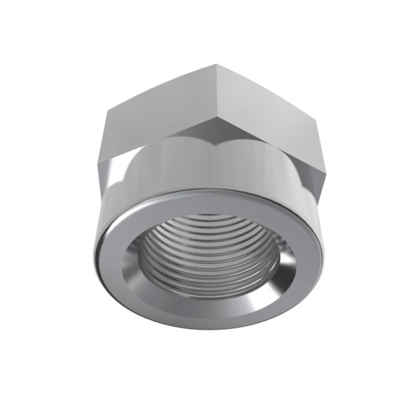 Hexagonal Lock Nut, M4