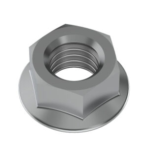 Hexagonal Flange Nut, M8