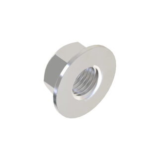 Hexagonal Flange Nut, M6