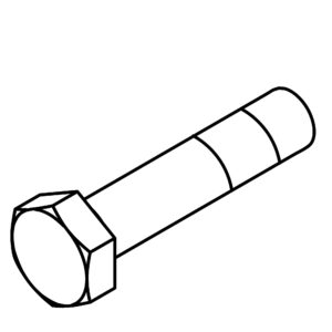 Hexagonal Head Cap Screw, 3/8" X 3"