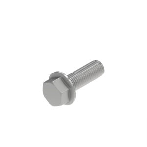 Hexagonal Head Flanged Screw, 3/8" X 1-1/4"