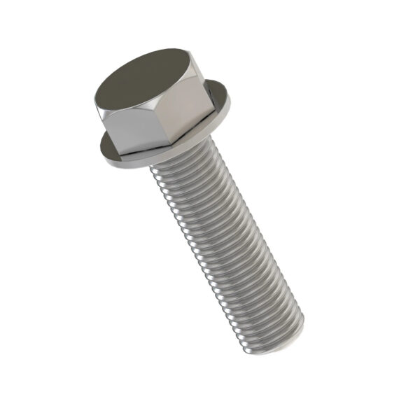 Hexagonal Head Flange Bolt, M6 X 20