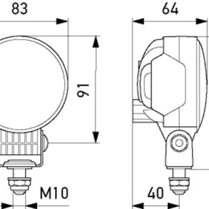 LED-Worklight - Modul 70 S - 12/24V