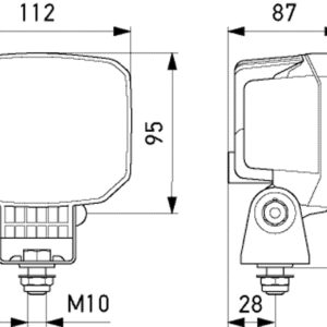 LED-Worklight - Power Beam S - 12/24V