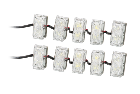 LED-Daytime Running Light Set - LEDayFlex II - 12V