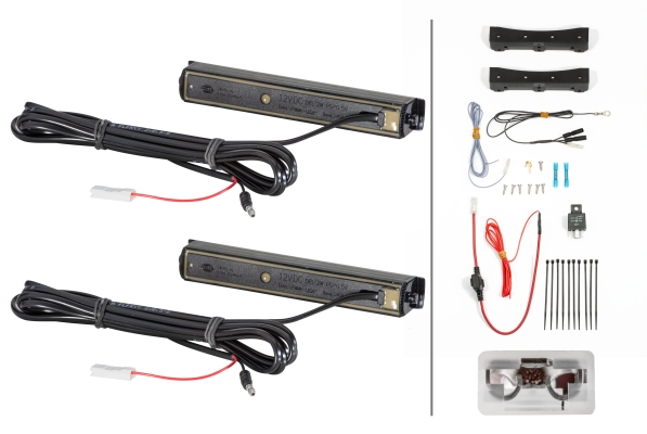 LED-Daytime Running Light Set - LEDayLine Zero - 12V