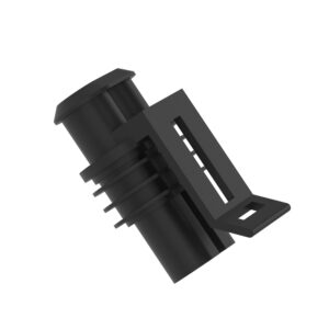 Tyco Black Internal Electrical Connector Housing, 2 Cavities