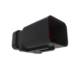 Red Electrical Connector Housing, 8 Cavities