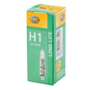 Halogen-Bulb - H1 - Long Life - 12V - 55W
