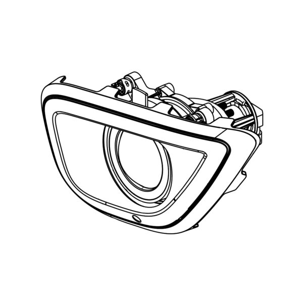 Left Side Low Beam LED Headlight