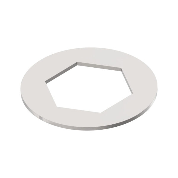 Hexagonal ID Washer