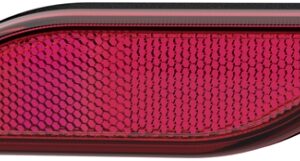 Reflector - Shapeline Style - Lens Colour: Red - rectangular