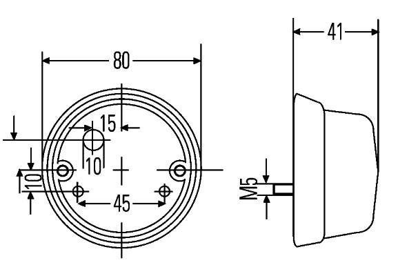 Position Light - Halogen - 24/12V