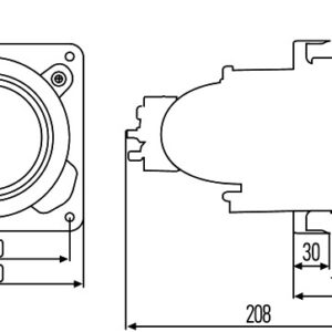 DE/Halogen-Insert, headlight - 24V