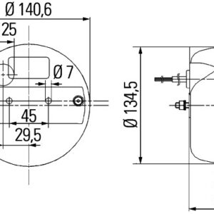 Rearlight - LED - 12/24V