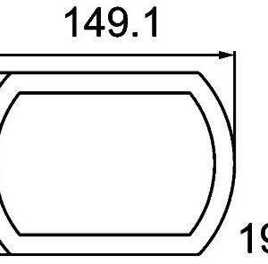Rearlight - Shapeline Tech - LED - 12/24V