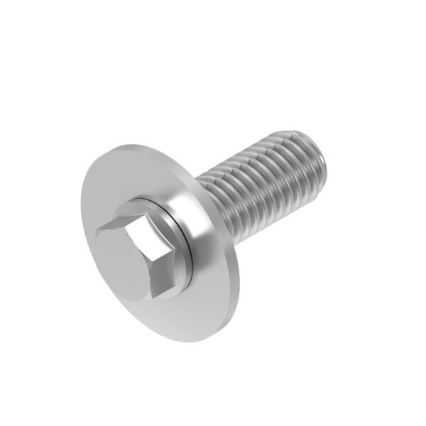 Hexagonal Flange Head Self-Tapping Screw, 0.312" X 0.933"